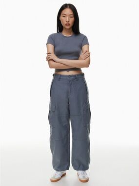 Aritzia TNA Supply Cargo Pants - Vintage Navy